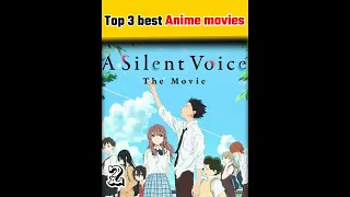 3 Masterpiece Anime movies जो आपको जरूर देखनी चाहिए 😍 #shorts #anime