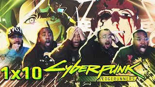 DAVID VS ADAM SMASHER! Cyberpunk: Edgerunners Ep 10 REACTION!