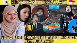 PEMAIN RED SPARKS TERKEJUT INDONESIA SERAMAH INI⁉️MEDIA KOREA & TIM RIVAL PINKSPIDER SAMPAI TAKJUB‼️