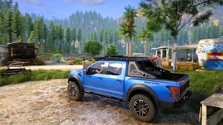 GTA5 Off-Road Gameplay With Realistic Dense Vegetation And Next-Gen Ray Tracing On RTX 3080 4K Ultra