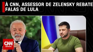 À CNN, assessor de Zelensky rebate falas de Lula | CNN NOVO DIA