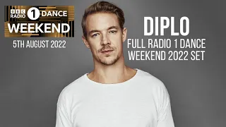 Diplo - BBC Radio 1 Dance Weekend 2022 Full Set (5/08/2022)