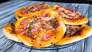 🍕Мини-пицца, как в школе/Любимое блюдо школьников🍕Pizza