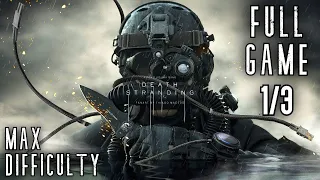 Death Stranding | Full Game (Very Hard) Walkthrough | MAX Difficulty & Settings No Commentary 1/3