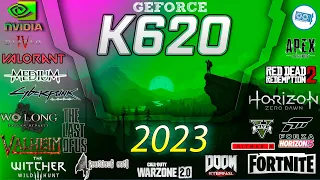 *NVIDIA Quadro K620 in 15 GAMES   | 2023-2024