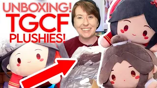 UNBOXING TGCF GIANT PLUSH XIE LIAN AND SAN LANG ! (Minidoll) Heaven Official’s Blessing!