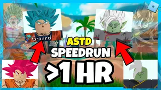 getting god black fusion(fusion zamasu) and aqua koku(SSGSS goku) under one hour | ASTD