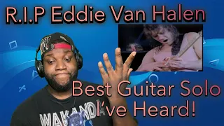 Eddie Van Halen | Eruption Guitar Solo | Reaction ( R.I.P. King)