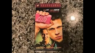 Opening to Fight Club VHS (2002)