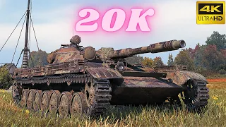 20K Spot + Damage T-100 LT  World of Tanks Replays