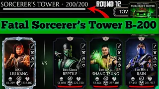 Fatal Sorcerer’s Tower Boss Battle 200 Fight + Rewards MK Mobile