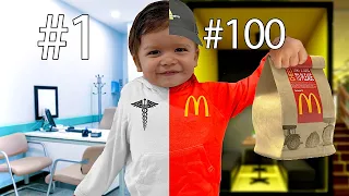 My Son Survives 100 Jobs!