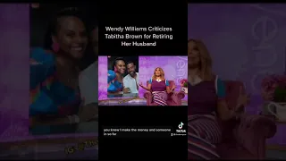 Wendy Williams Doesn’t Like that Tabitha Brown is Retiring Her Husband