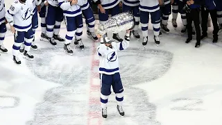 Lightning hoist the Stanley Cup