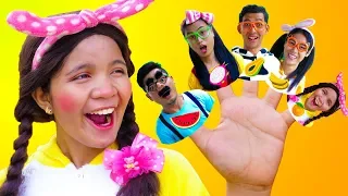 Fruits Finger Family Song - Nursery Rhymes for Kids