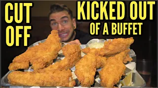 CUT OFF AT AN ALL YOU CAN EAT FISH & CHIPS BUFFET | BUFFET DESTROYED BY PRO EATER | 400K Special