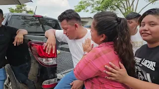 Tacha se negó a darle la moto y MARVIN se puso a llorar