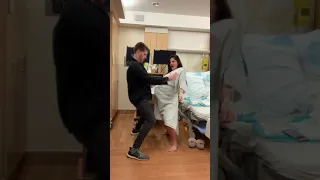 Jonah Platt & Courtney Platt (Courtney Galiano) - Baby Mama Hospital Dance