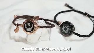 Sun-Moon Smart Sensing Couple Bracelet