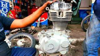 Honda CG 125 Model 2014 Engine Restoration | Engine Restoration