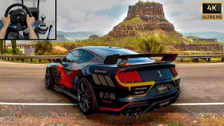 1200HP Ford Mustang Shelby GT500 | Forza Horizon 5 | Thrustmaster T300rs Gameplay