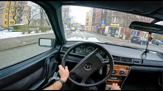 1986 Mercedes W124 |2.3 132 HP| POV Test Drive