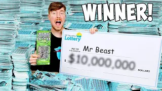 I spent ₹8 00 00 000 on lottery tickets and won | MR.Beast