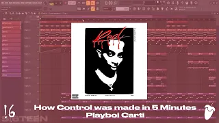 How Control was made in 5 Minutes - Playboi Carti (FL Studio Remake)