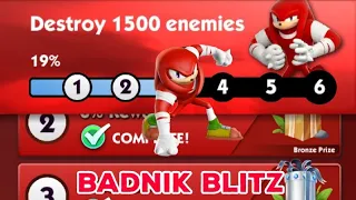 Sonic dash 2 sonic boom Knuckles Badnik Blitz special event with special power Knuckle slam