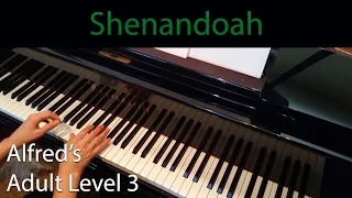 Shenandoah (Intermediate Piano Solo) Alfred's Adult Level 3