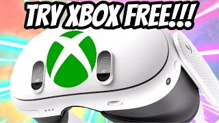 Try XBOX Game Pass on Quest for FREE!! Quest 2 & 3