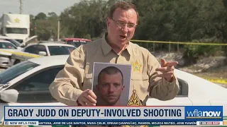 Grady Judd gives update on deputy-involved shooting in Winter Haven