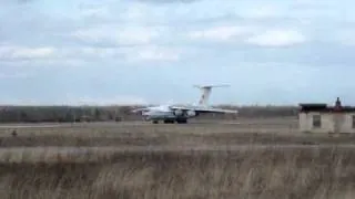 Посадка Ил-76 "Скрипко", Иваново-Северный 26.04.10г.