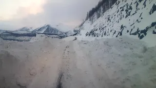 ЗИМНИКИ СЕВЕРА/СТРЕЛЬНУЛ "МИШЛЕН"/ ЛАВИНА НА ЧЁРНОМ