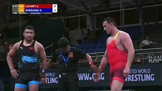 Айаал Лазарев KGZ - Рихиман Русиданму CHN / 125 kg / Эл аралык рейтингдик мелдеш