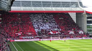 [HD] - Coole Choreo in der Westkurve. 1. FC Kaiserslautern gegen Regensburg 08.04.2018