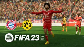 FIFA 23 PC | BAYERN MUNICH VS DORTMUND GAMEPLAY | BUNDESLIGA | HD