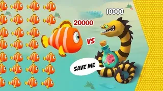 Fishdom Ads, Mini Aquarium Help the Fish | Hungry Fish New Update 107 Collection Tralier Video