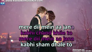 Kabhi Sham Dhale To Mere Dil Mein Sur Video Karaoke With Lyrics