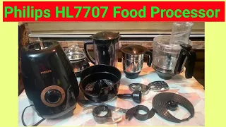 Philips HL7707 Mixer Grinder review |  hl7707 Food Processor demo