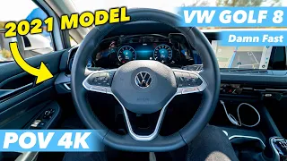 2021 Volkswagen Golf 8 POV Test Drive (1.5 TSI)🚀