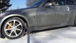 Sliding 350z