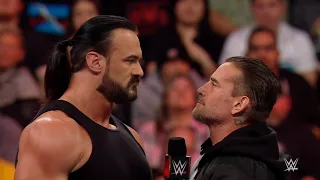 CM PUNK CONFRONTA DREW MCINTYRE WWE RAW LEGENDADO