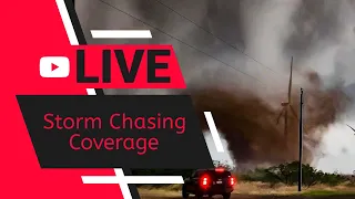 🔴LIVE STORM CHASING! Tornado Threat in Kansas/Nebraska/Iowa 4/19/2023