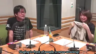 [Eng Sub] Embarrassed Reina Ueda covers Hare Nochi Hare with Takeshi Washizaki