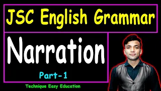 Narration || Part-1 || JSC English 2nd Paper || Class 8 English 2nd Paper Grammar