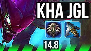 KHA'ZIX vs GRAVES (JGL) | 8/2/10, 1500+ games | NA Grandmaster | 14.8