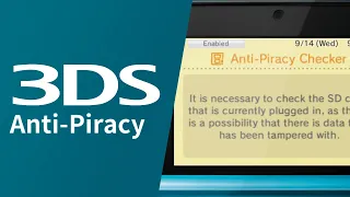 Nintendo 3DS - Anti-Piracy Screen