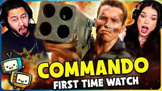 COMMANDO (1985) Movie Reaction! | Arnold Schwarzenegger | Rae Dawn Chong | Dan Hedaya