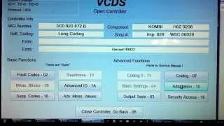 Как скинуть сервис на VW, AUDI. How to reset oil service with VCDS